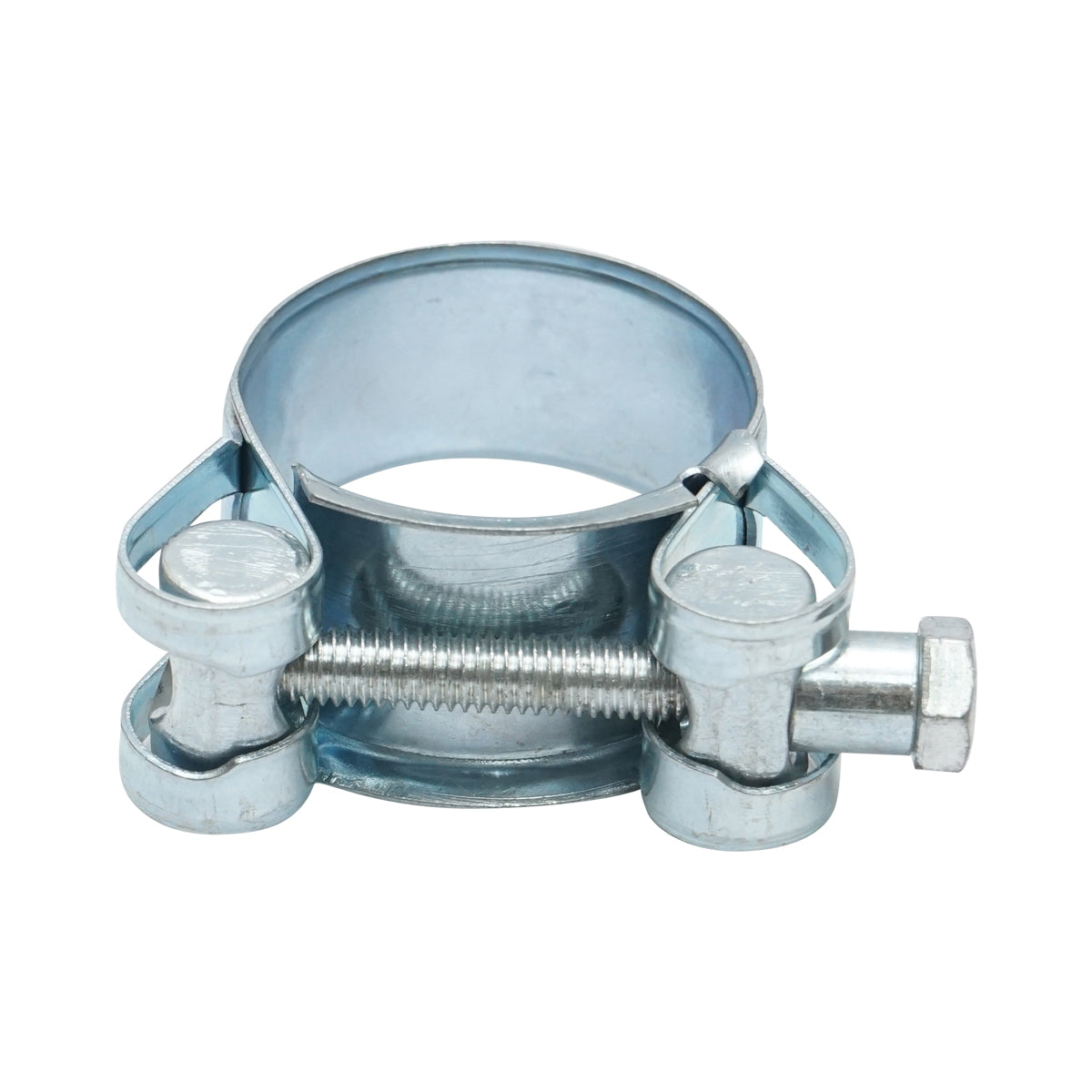 Force collar, galvanized metal clamp with screw W1 for hoses 61-63mm Breckner Germany