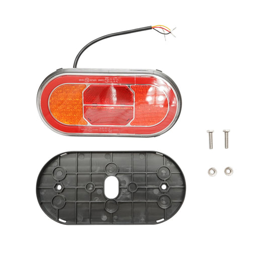LED rear stop lamp 12-24V, 210x110x30mm Breckner Germany