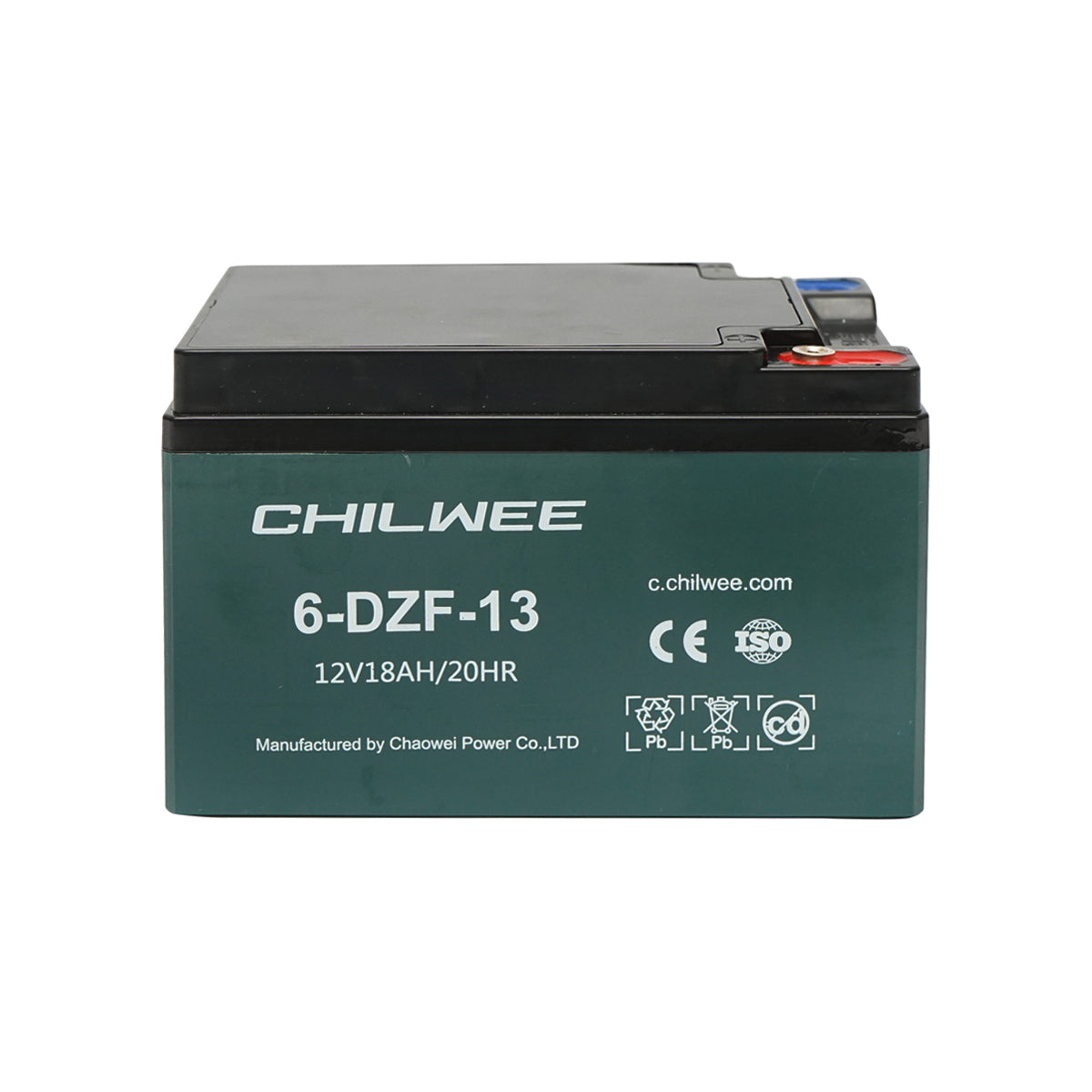 Battery for electric bicycle 6-DZF-13, 12V, 18Ah-20HR CHILWEE