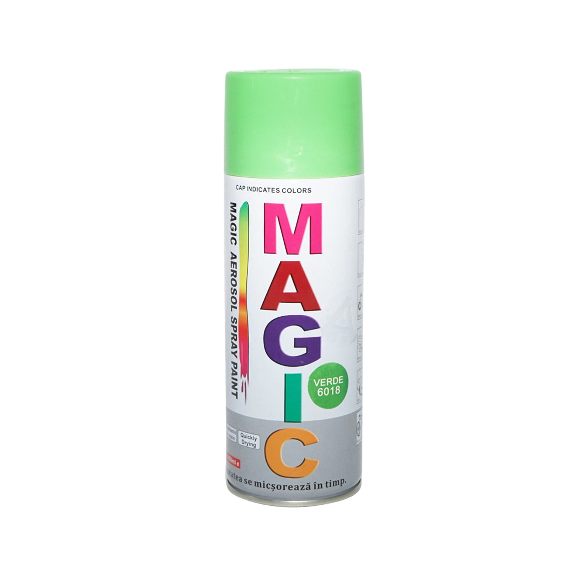 Magic green spray paint 6018 450 ml