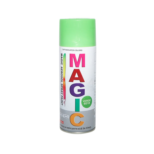 Magic green spray paint 6018 450 ml