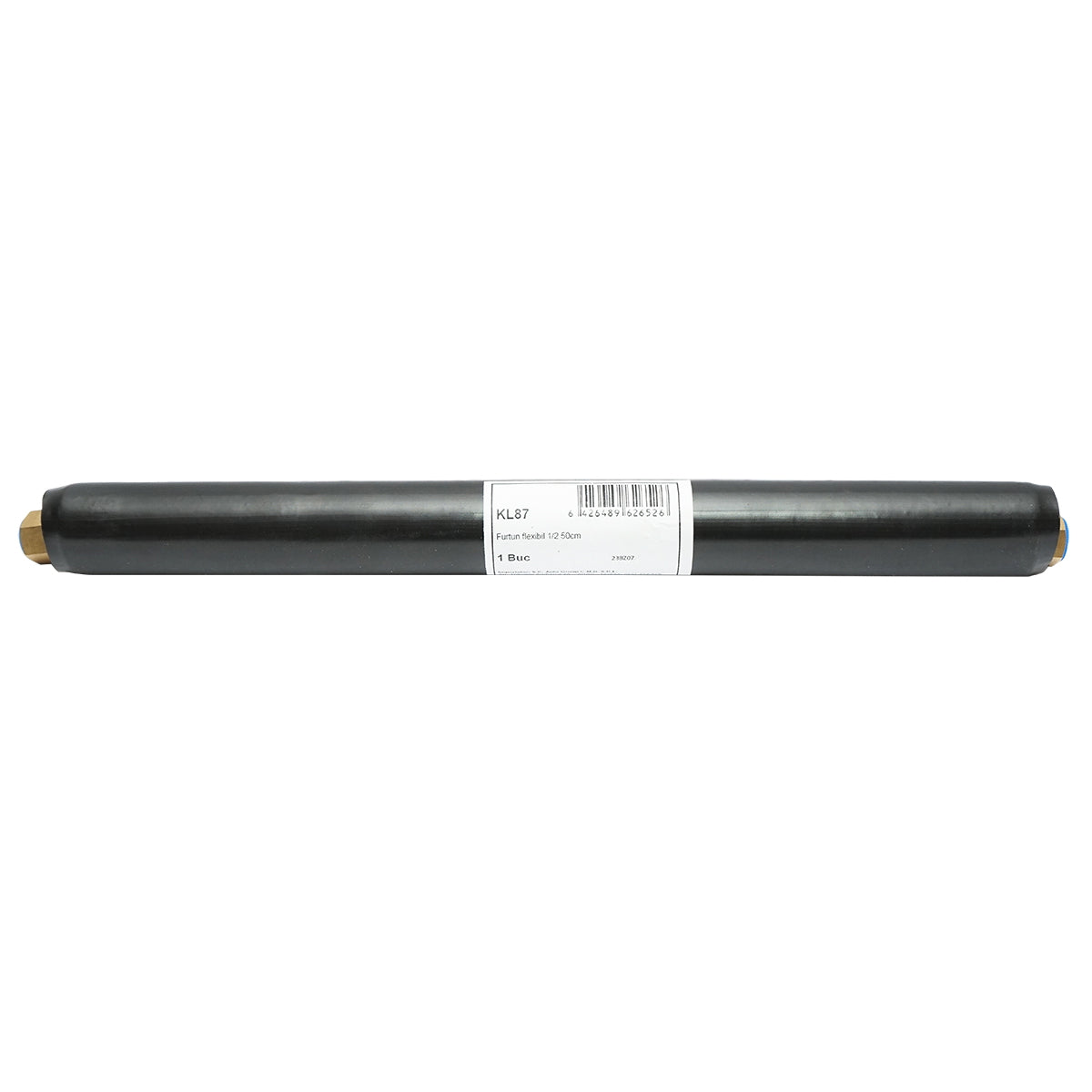 500mm stainless steel pipe, flexible 1/2 with EPDM insulation for solar panels
