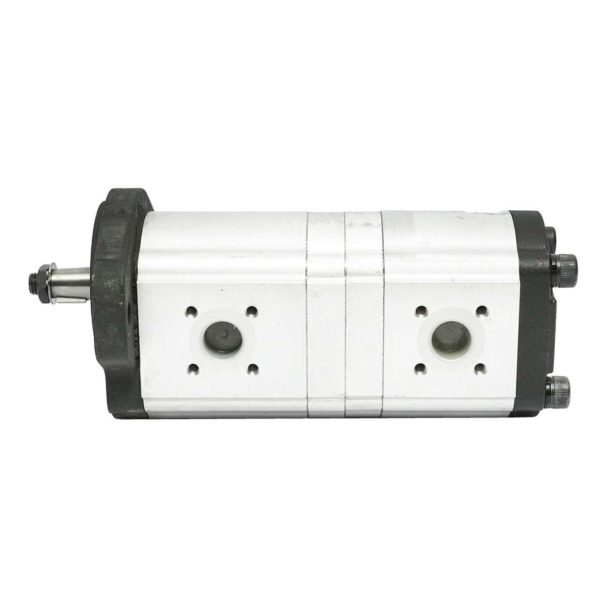 Double hydraulic pump for John Deere, Renault left rotation OEM code RT7700036171