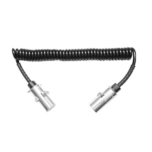 3.4m electric cable with 7-pin connectors for truck trailer socket