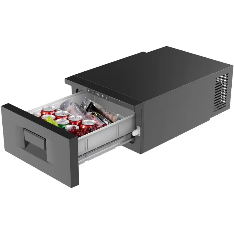 Smart built-in car refrigerator with 60W compressor, 20L capacity, power supply voltage 12-24V min -20 max +20