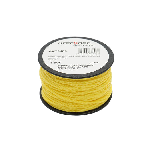 Yellow string drum for masonry 1.2mmx50m Breckner Germany