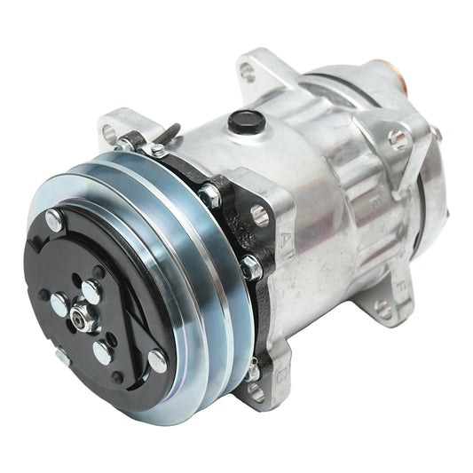 A/C climate compressor for Massey Ferguson, Claas, Landini OEM code 3157920, 3159720, 3712528M2, 3782613M2, 3386861M1