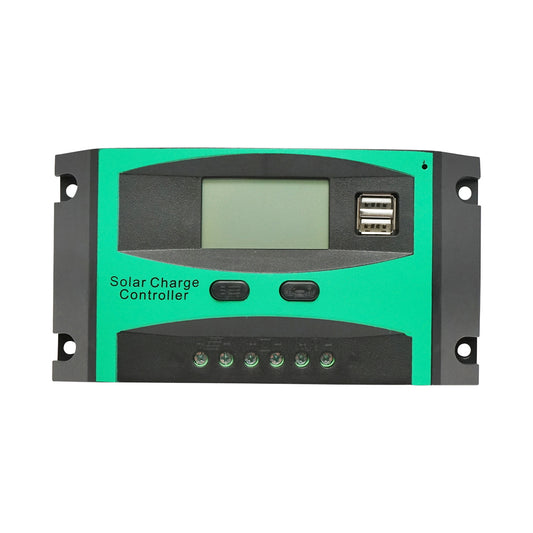 Voltage regulator for solar panel 20A 12V/24V 2X USB port Breckner Germany