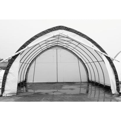 Industrial hall width 6.1m, length 12.2m, height 3.66m made of PVC