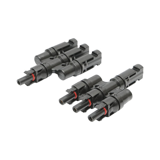 Set of 2 MC4-Y-3 connectors 1.5KV Breckner Germany