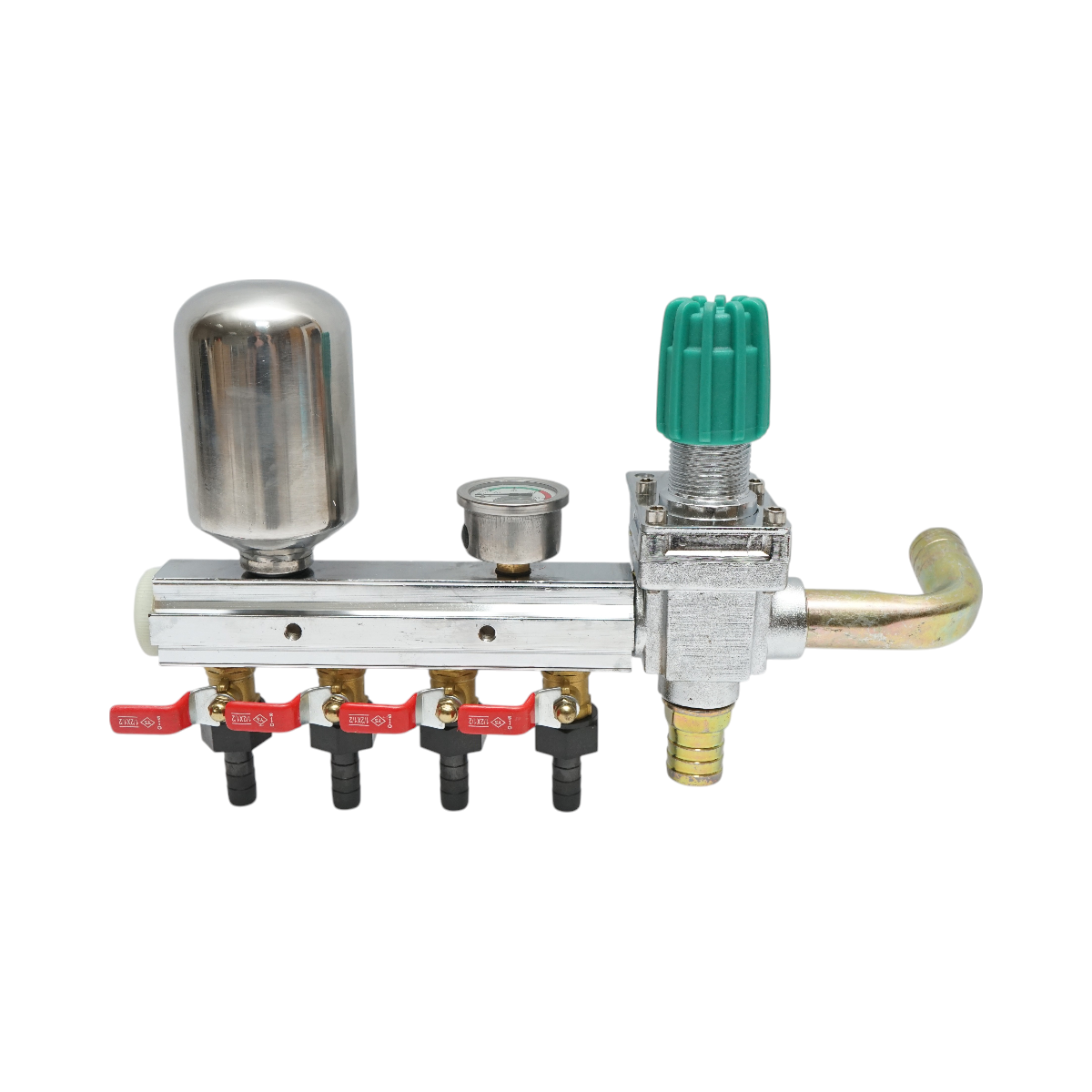 Herbicide distributor with 4 horse power, glycerin manometer 49 bar
