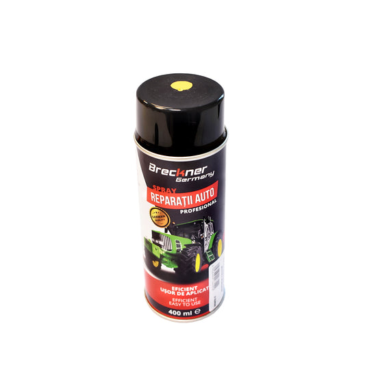 Yellow spray paint for auto repairs, type New Holland Breckner Germany