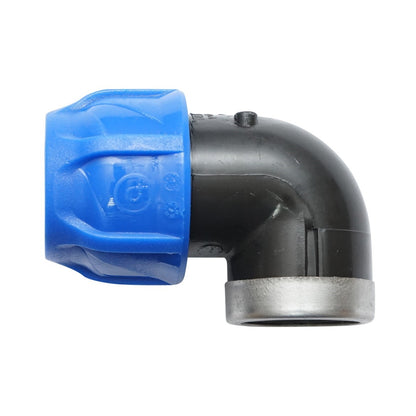 Compression fitting with internal thread D25mmx3/4 toll PN16, for irrigation systems