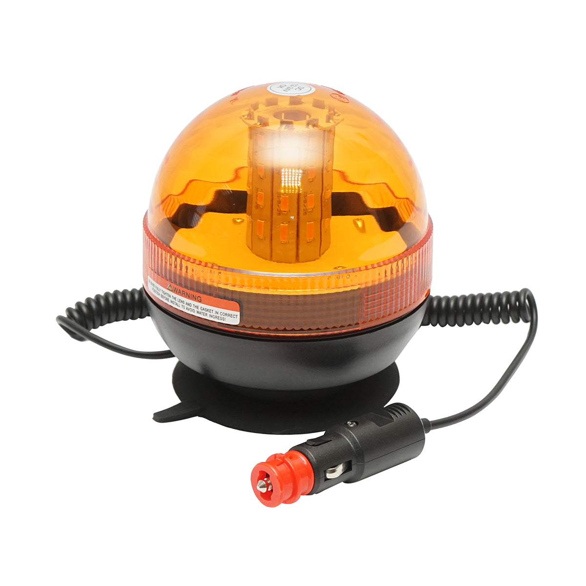 12-24V LED beacon with 3 functions and magnetic base IP65