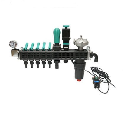 Herbicide distributor with 5 horsepower, filter, electric valve, and glycerin manometer 25 bar