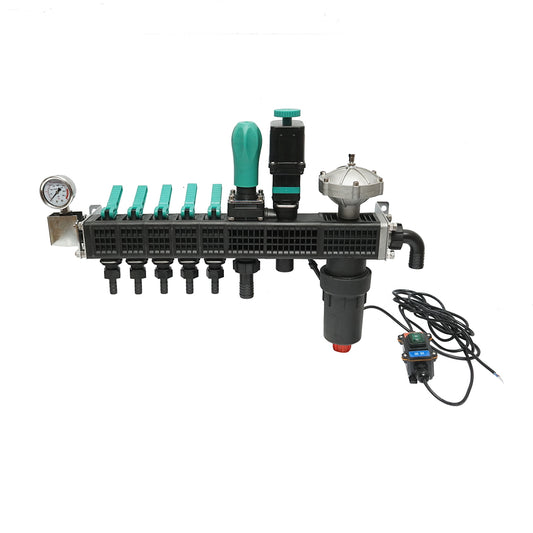 Herbicide distributor with 5 horsepower, filter, electric valve, and glycerin manometer 25 bar