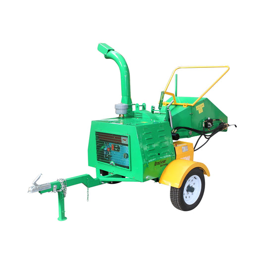Branch shredder 22HP tractorable wood diameter 150mm hopper 200x200mm Breckner Germany