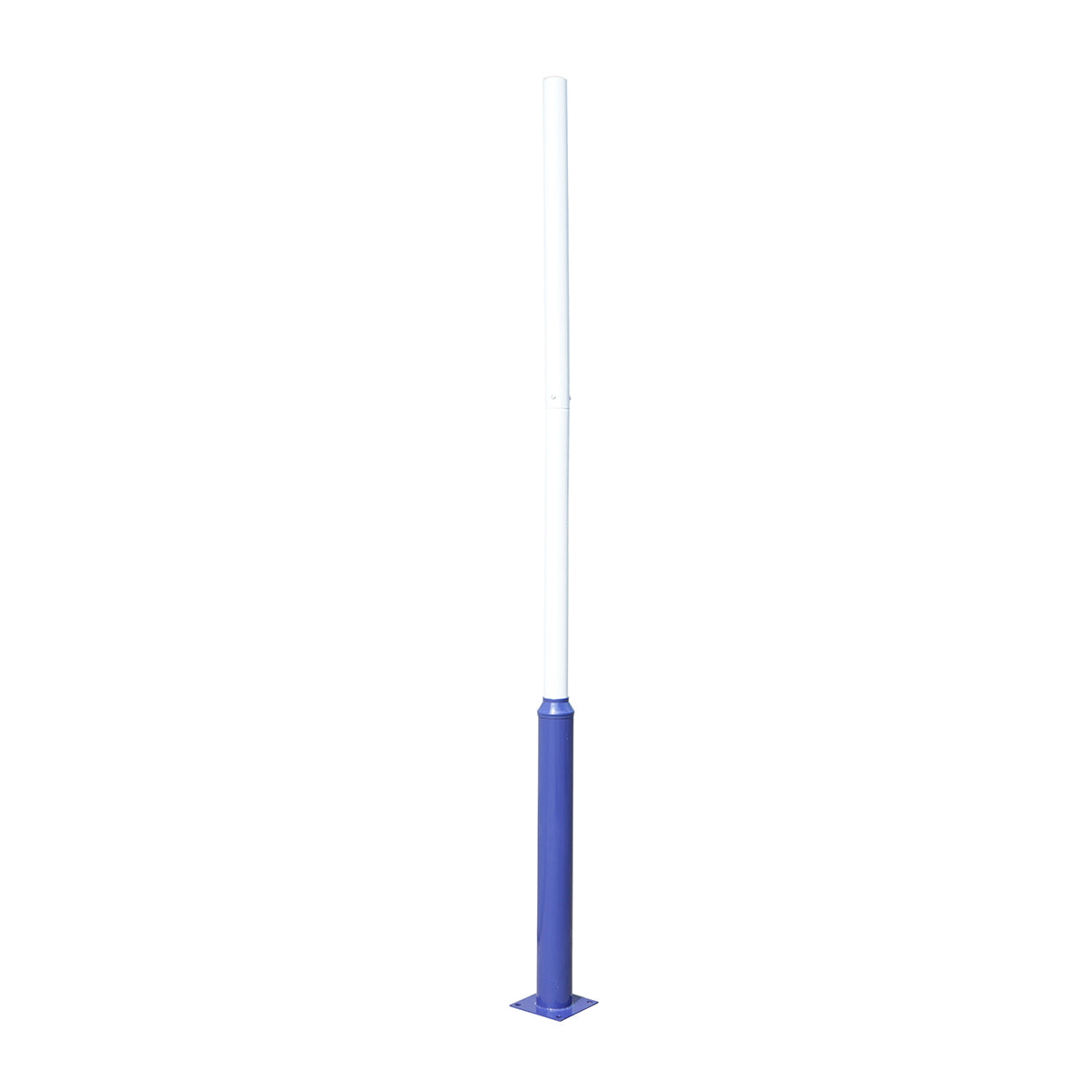 3m steel lighting pole with concrete mounting flange Breckner Germany