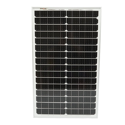 50W photovoltaic monocrystalline solar panel 400x670x25mm Breckner Germany