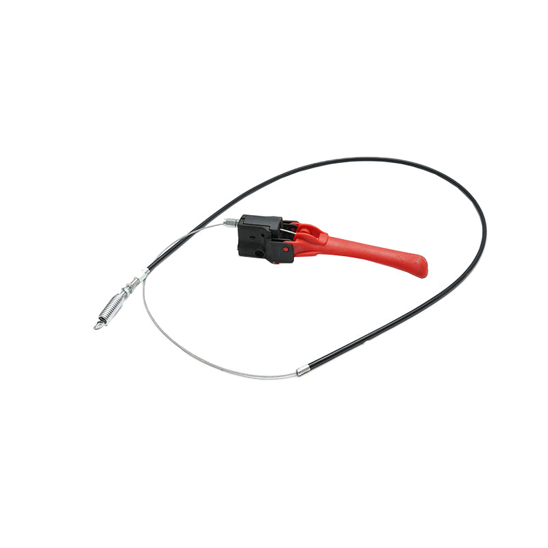 Control cable for mower blades with lever for Breckner Germany brushcutter