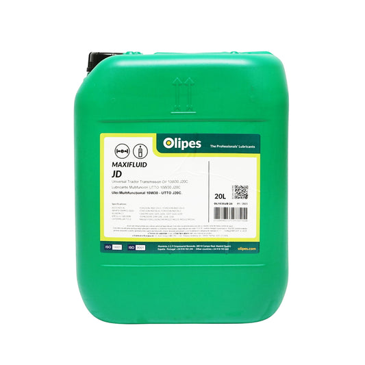 UTTO hydraulic transmission oil Olipes MAXIFLUID JD 10W30 20L