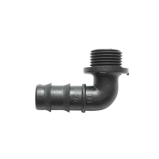 Drip pipe collar with external thread D20mmx1/2 for irrigation systems