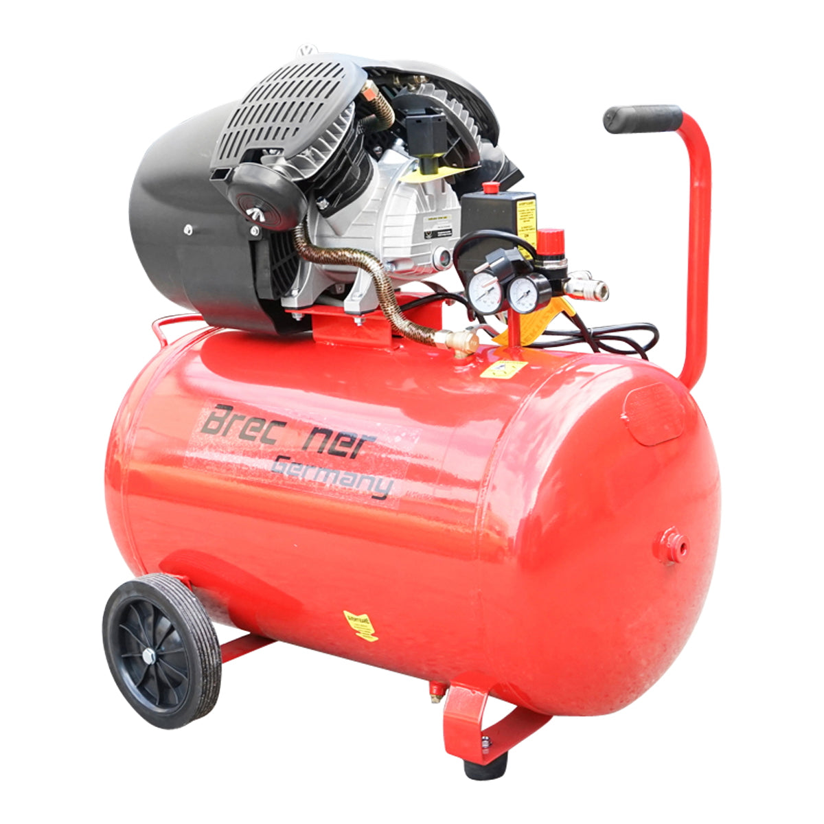 100L air compressor power 2.2kW/3HP maximum pressure 8 Bar, air intake volume 316L Breckner Germany