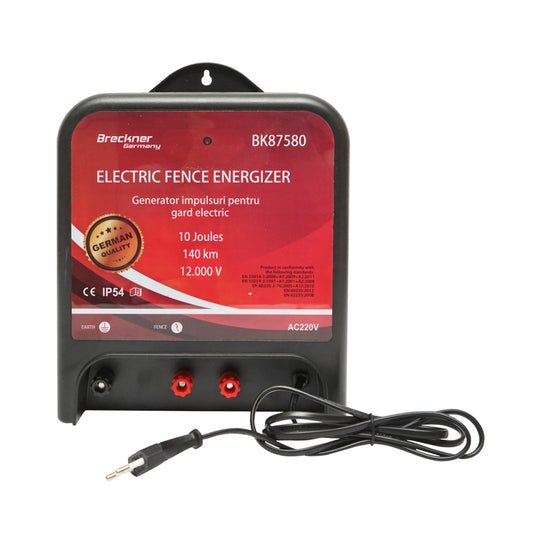 DC pulse generator device 220V, 10 Joules, 140km electric fence Breckner Germany