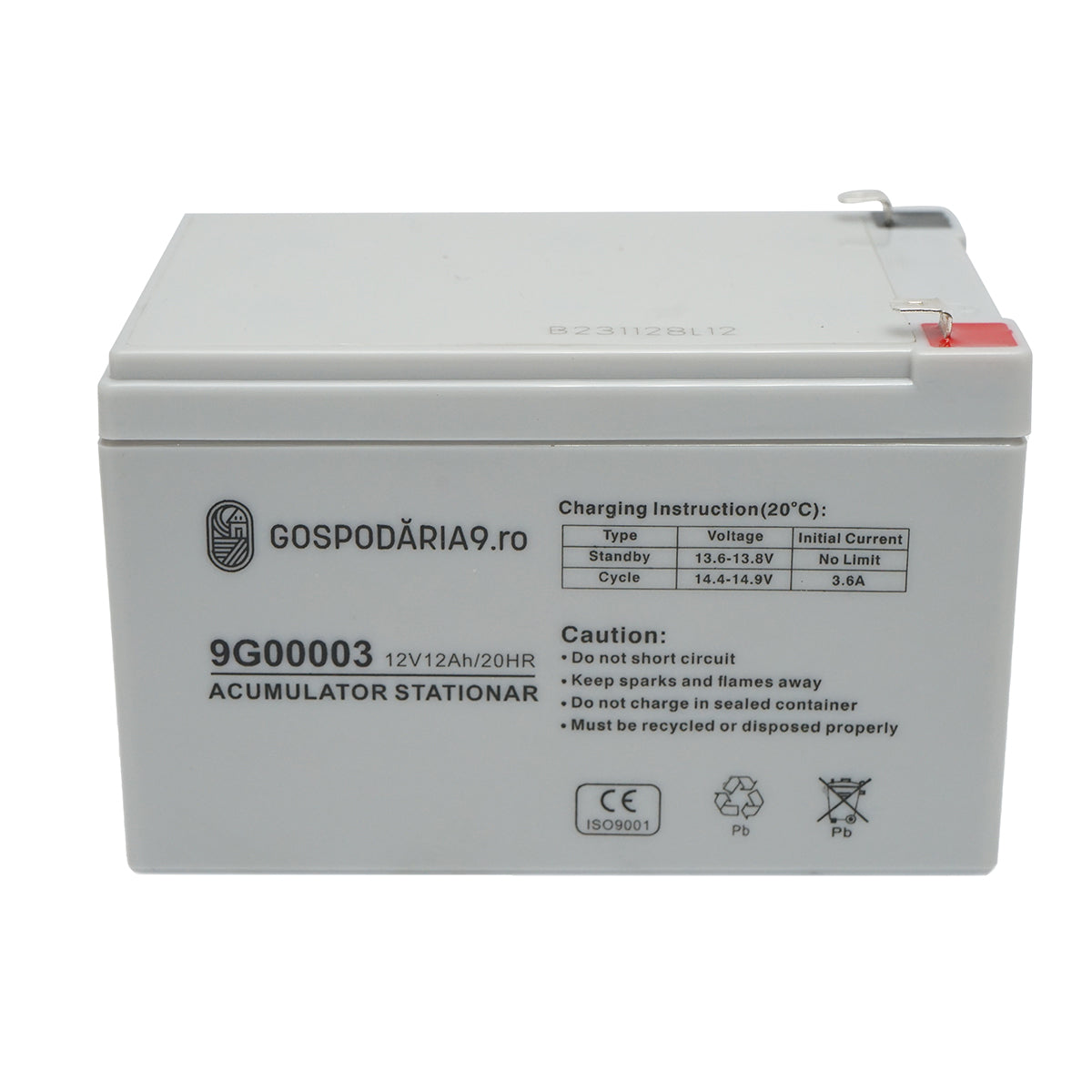12V 12Ah 20HR gel solar system battery, 152x99x96x102mm, FC12-12 Household 9