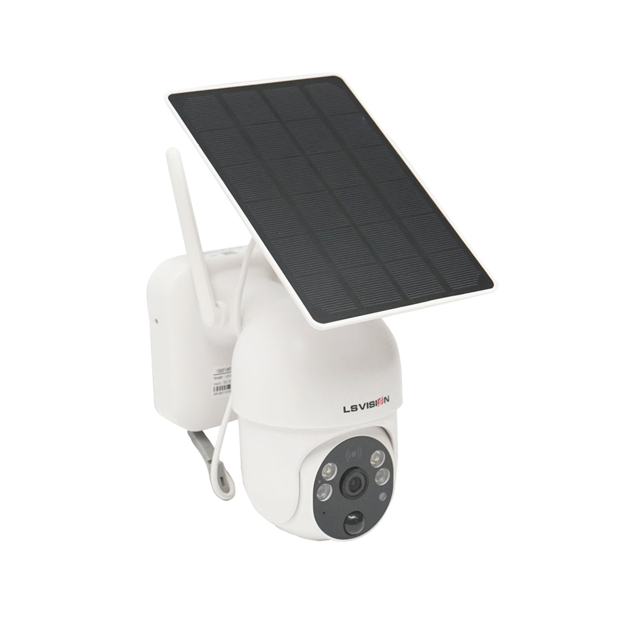 Rotating WIFI surveillance camera with 3.5W solar panel, PTZ, 1080P, UBOX