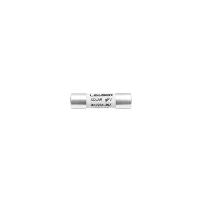 Cylindrical fusible safety BX0234 for gPV solar systems, 30A, 1000V Leader