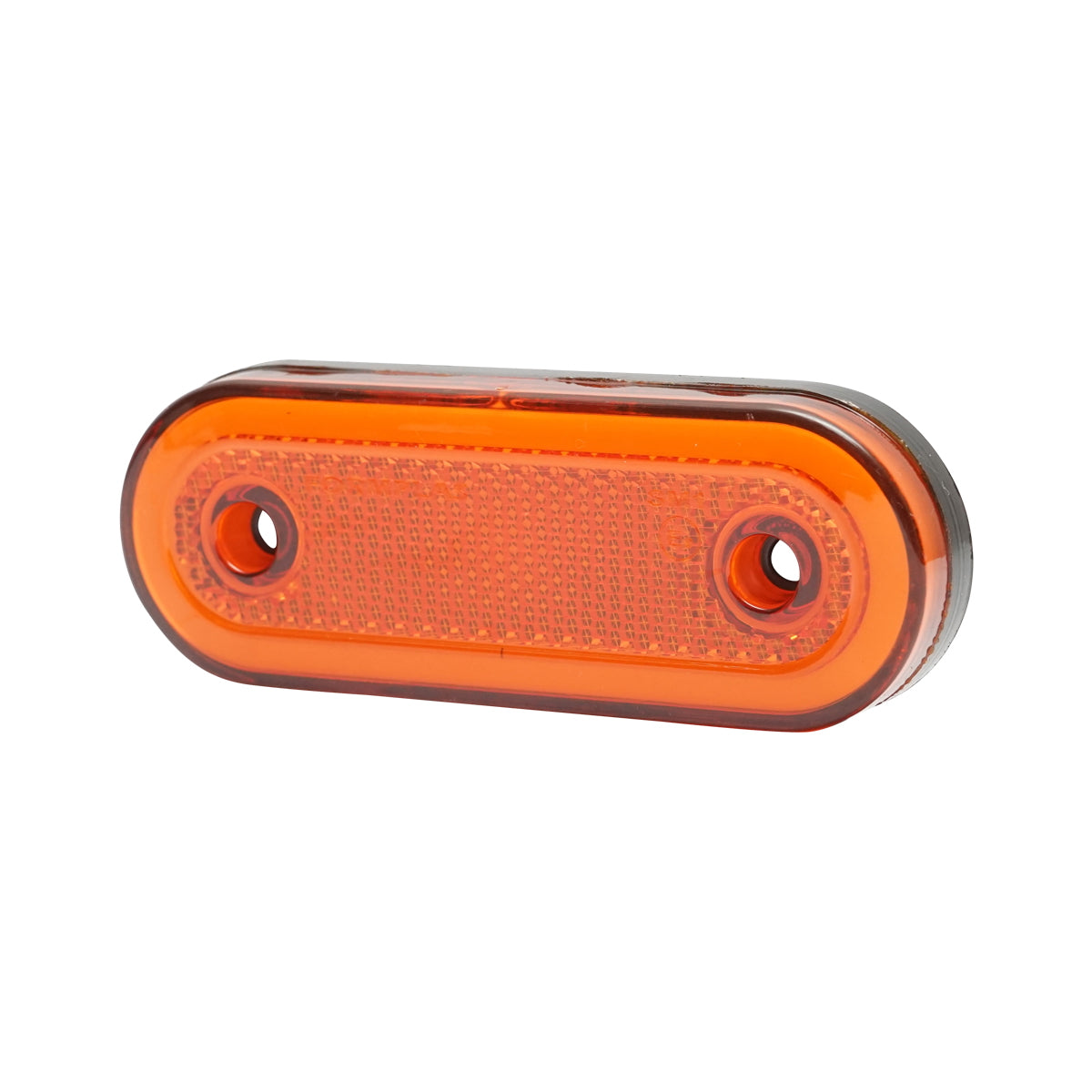 Yellow LED side lamp 118mm 12-24V Breckner Germany