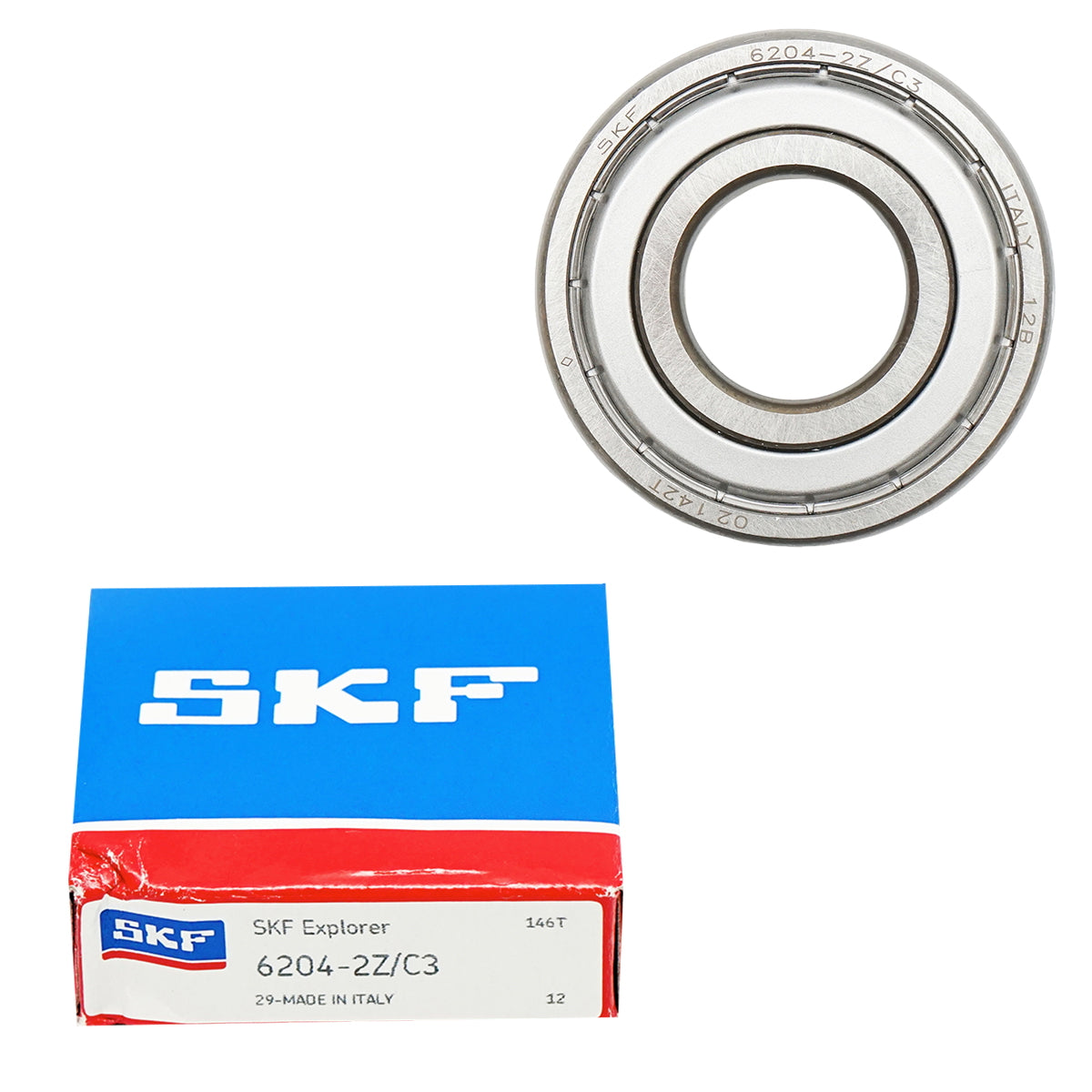 SKF6204-2Z/C3 bearing
