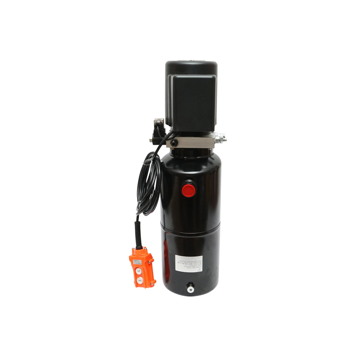 12V hydraulic pump, 2.2kW 150 bar, with 10L metal tank and remote control
