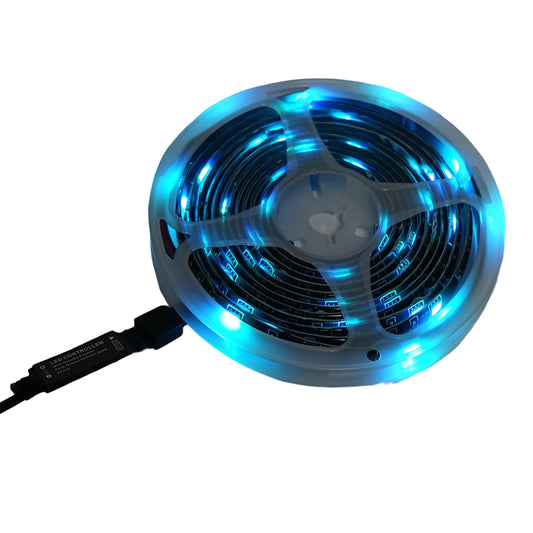 5V LED strip with remote control, 3m, RGB voice control Breckner Germany