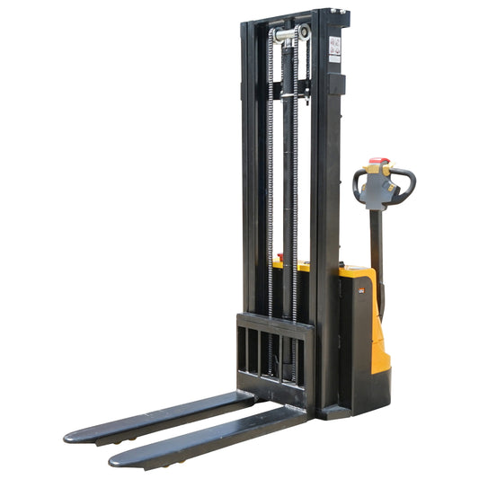 Electric pallet truck with a maximum load of 1.6T, lift height 3000mm, forks 1150mm Breckner Germany
