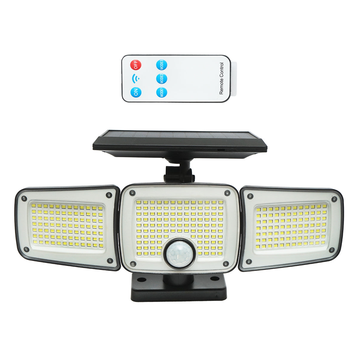 LED lamp 2700 lm with solar panel remote control and 2400mAh battery, IP65 Breckner Germany