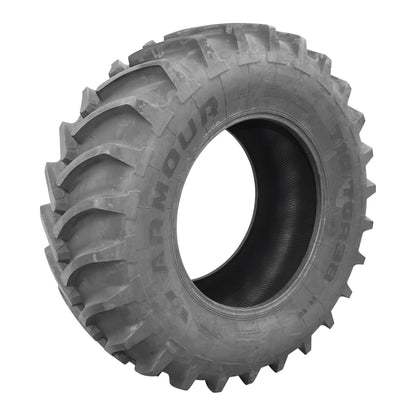 Radial tubeless agricultural tire 710/70R38 with V profile R-1W tread
