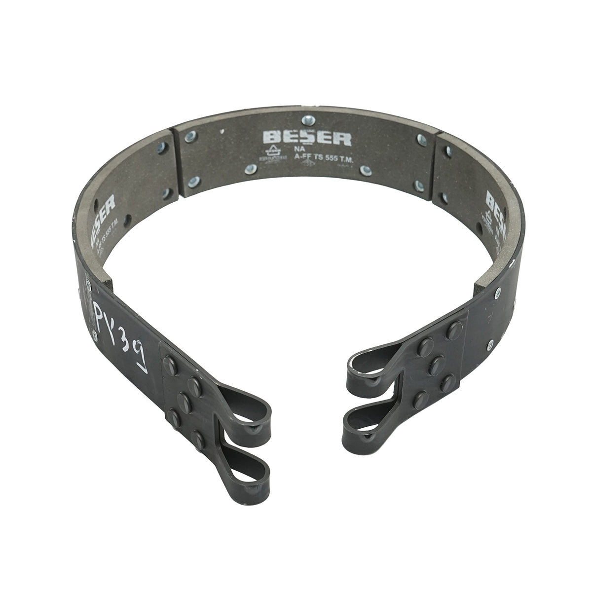 Fiat handbrake band, New Holland 800x50mm OEM code 596207, 4996429, 5112676