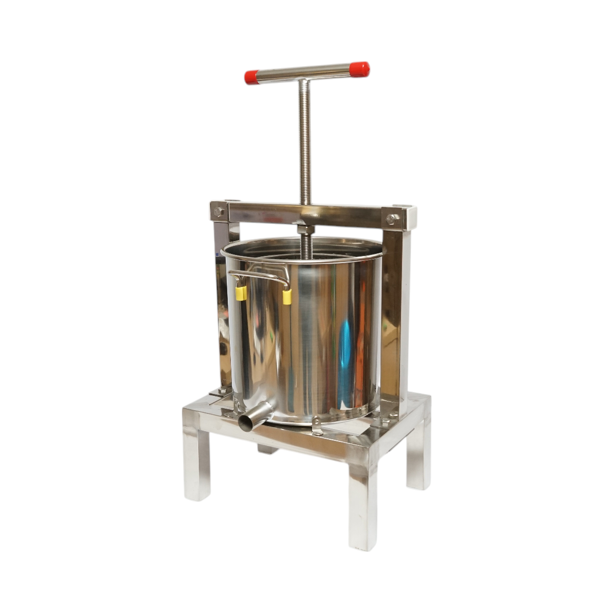 Stainless steel manual press for wax 10L
