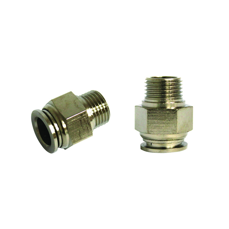 The quick right metal connector and metal screw fi 12 with M16