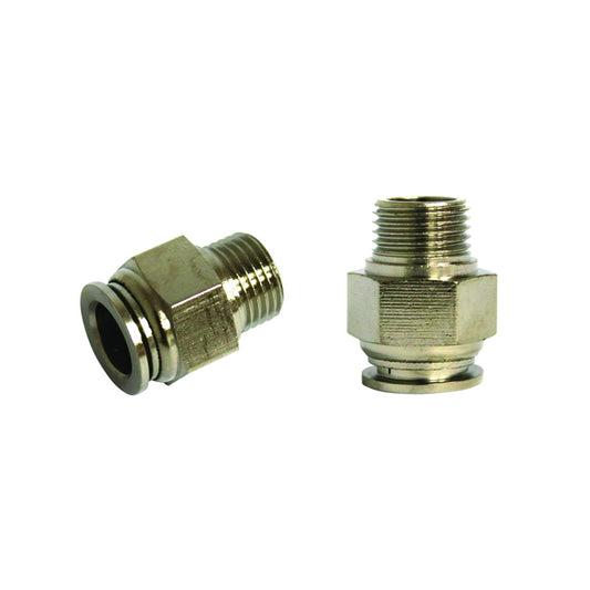 The quick right metal connector and metal screw fi 12 with M16