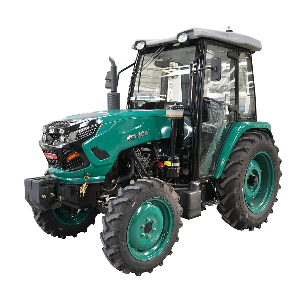 60HP cabin tractor with wheels 8.3-20/12.4-28 Konig 604