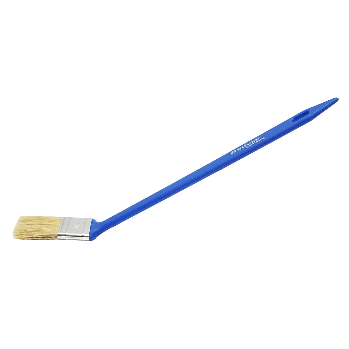 Flat paintbrush, curved tip 1.5 inch (38mm) Breckner Germany