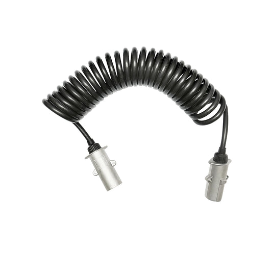 Current transfer cable 1x0.75mm + 6*0.5mm / 7.5m white 6+1 pins