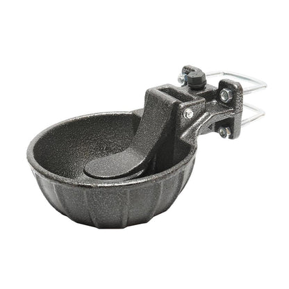 Cast iron drinking trough with flap, enameled, with accessories, 2L, 5.5 Kg Breckner Germany