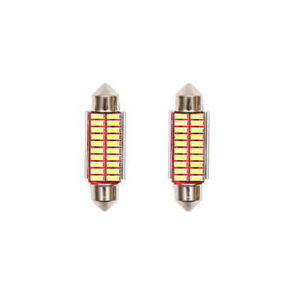 Set of 2 LED SMD SOFIT bulbs 39mm 12V 0.155A cold light Breckner Germany