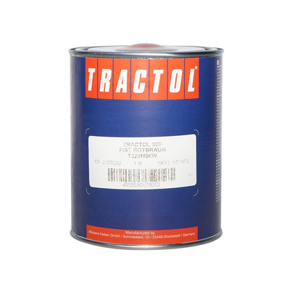 Fiat brown automotive paint 1L Tractol