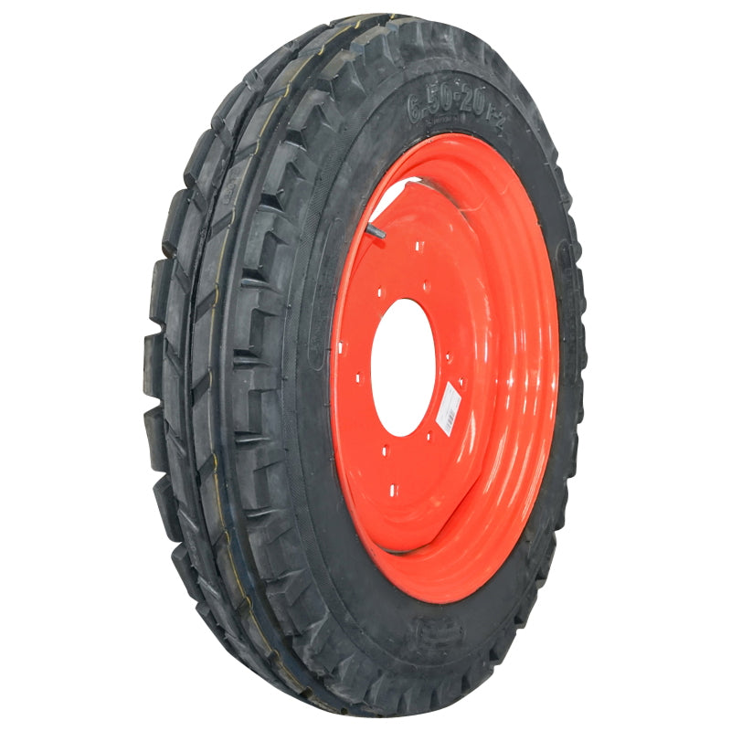 Complete wheel 650/20 10PR F-2 interrupted linear front for UTB U-650 tractor