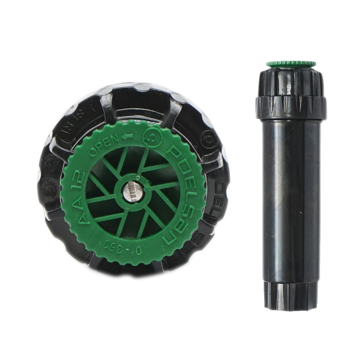 Spray sprinkler with 10cm nozzle, D1/2, internal thread for irrigation systems, range 4.1m